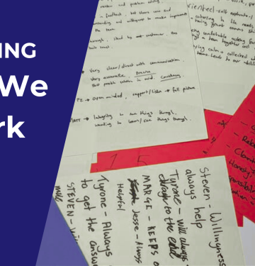 Defining How We Work